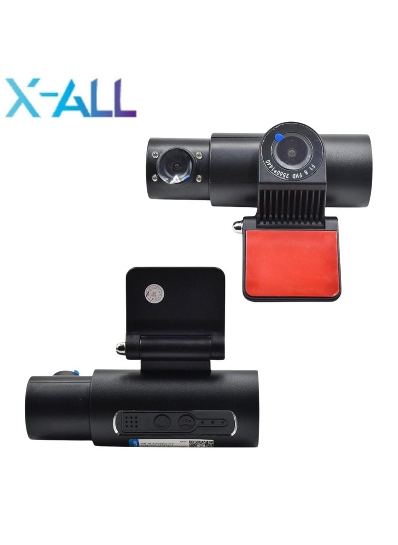 X-All Dash cam, three cameras, front, interior and rear, Wi-Fi  - Image 3