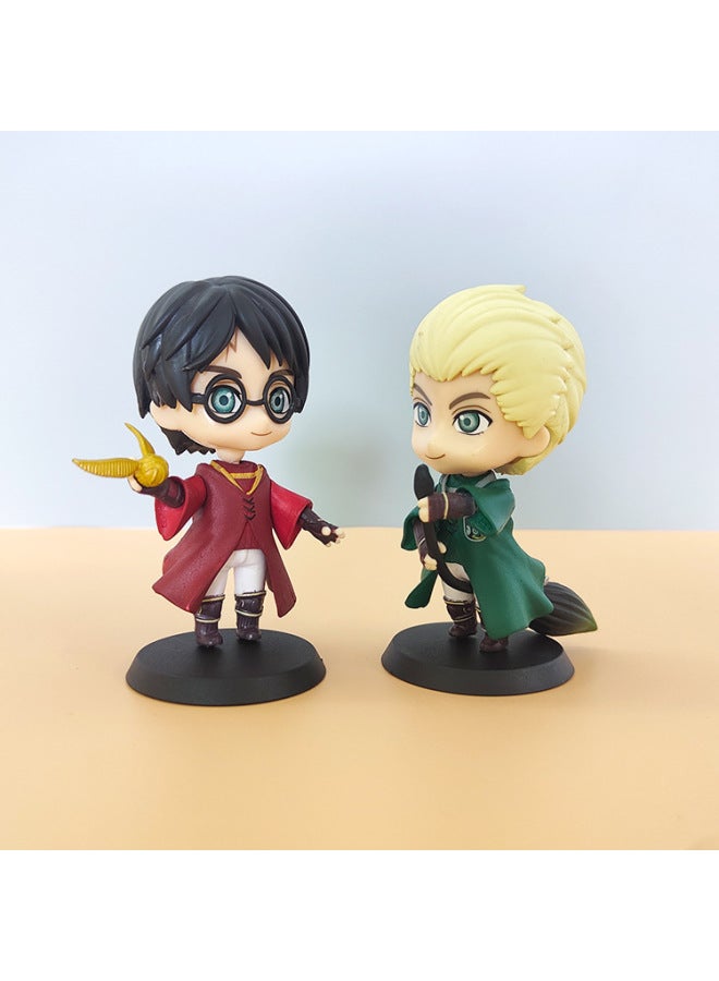 5 هاري بوتر المحمولة هاري هيرميون رون مالفوي صندوق أعمى لعبة المد والجزر المحمولة نموذج اللون: 5 هاري بوتر (حقيبة) - Image 5