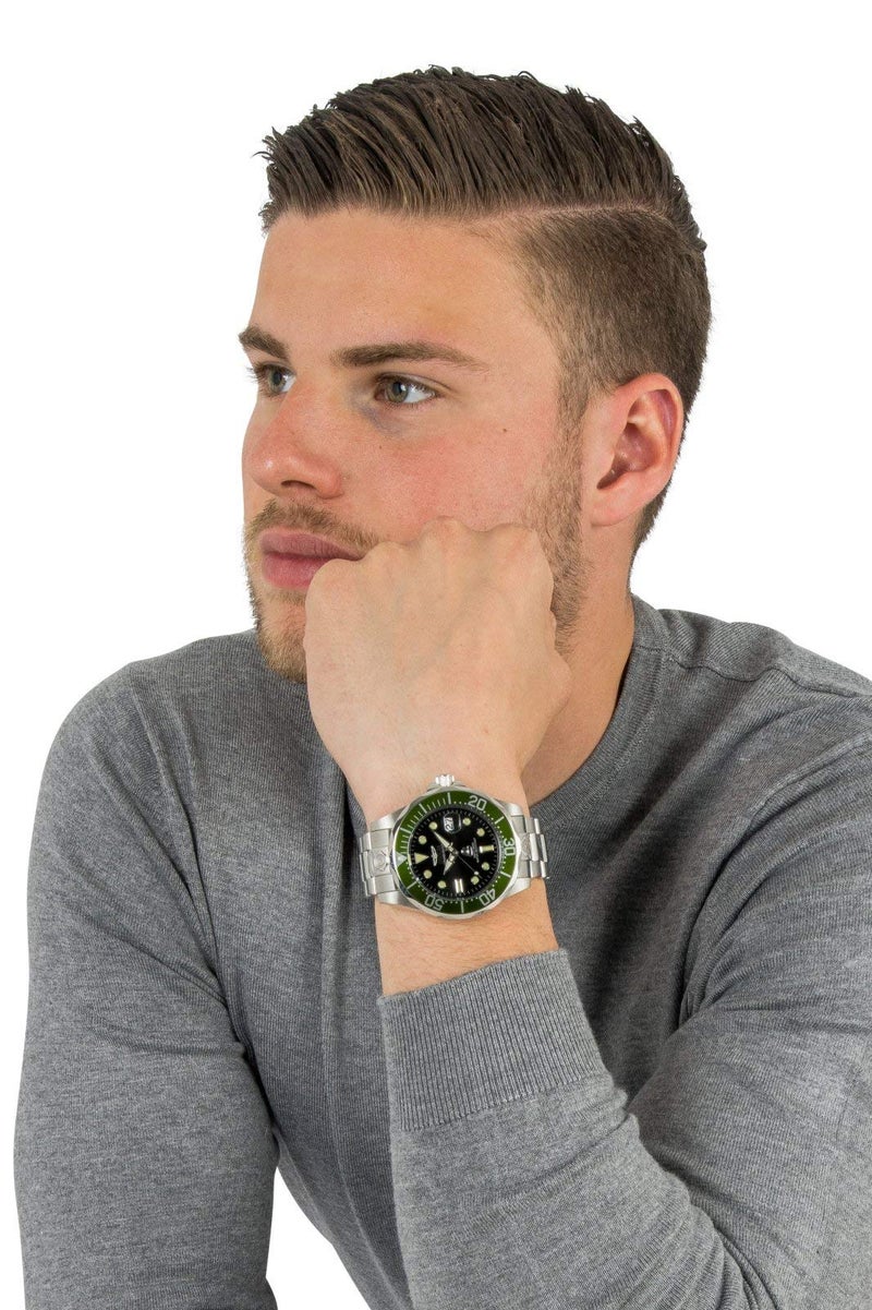 Invicta ساعة كواتز للغوص برو من إنفيكتا للرجال 3047 من الفولاذ المقاوم للصدأ - Image 5