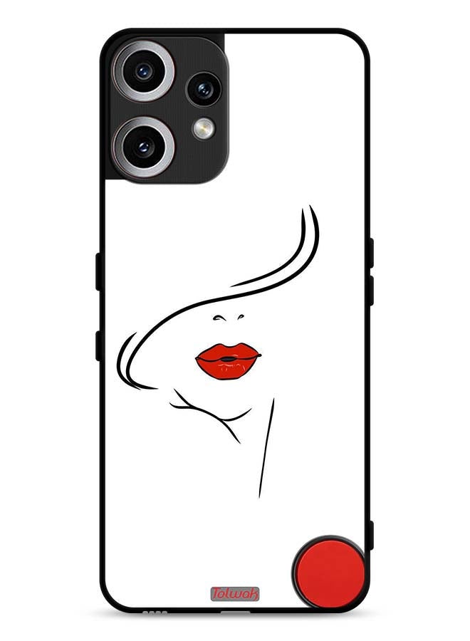 Tolwak Nothing CMF Phone 2 Pro Protective Case Cover Girl Face Art - Image 1
