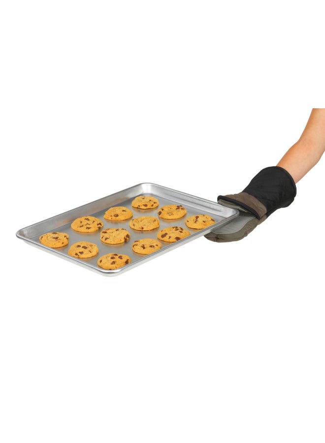 TEFAL Comfort Gloves | Kitcken Tool | High-Heat Resistance | Non-slip inner grip | Ergonomic Design | Black | Silicone | K1298214 Black - Image 5