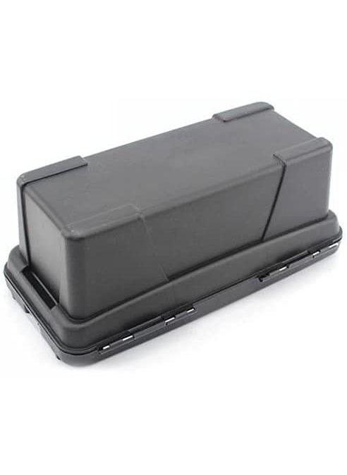 FAMOUS SHOP FAMOUS SHOP Plastic Tool Storage Box Hardware Tool Kit Box Home Stuff Storage Container With Travel Tool Carry Handle Garage Tool Organizer Box 1PCS  - Image 3