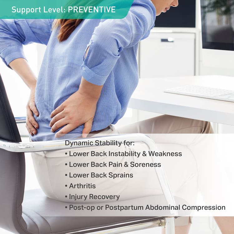 Oppo Elite Abdominal Lumbar Support 2360, L - Image 2