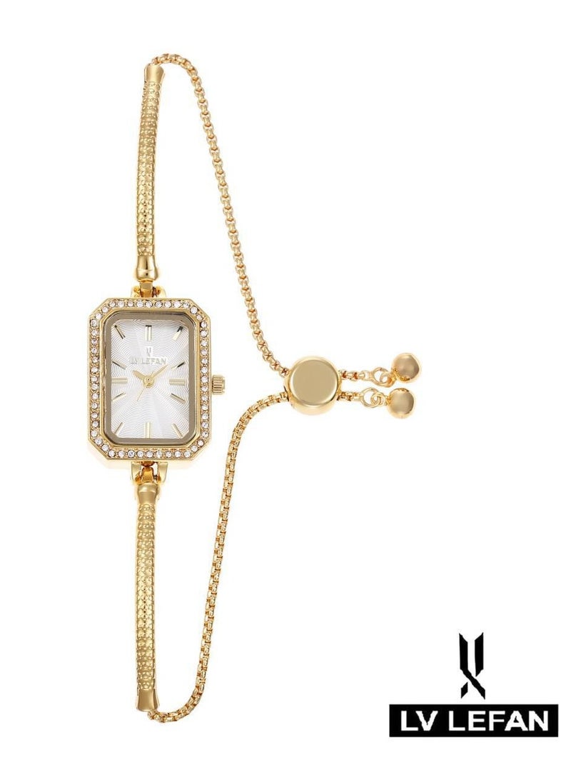 ساعه نسائيه من لف ليفان جديده وجذابه