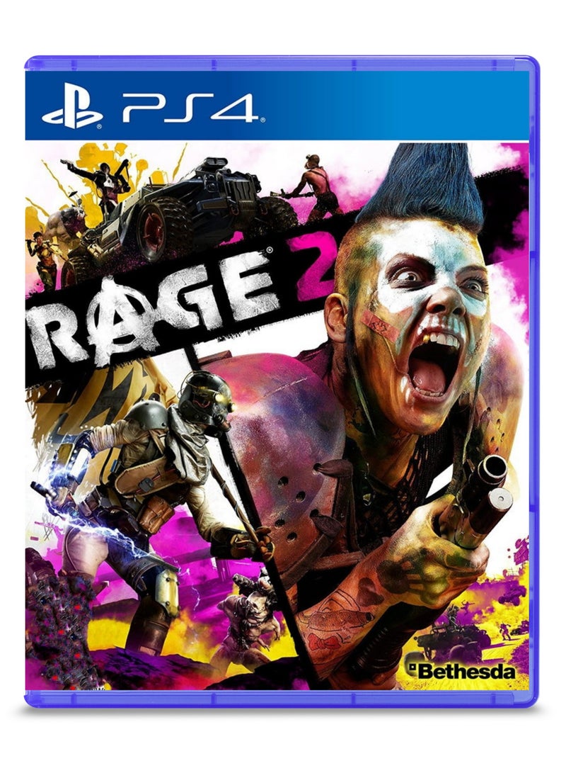 PlayStation RAGE 2  PS4  First-Person Shooter Open-World Game - Image 1