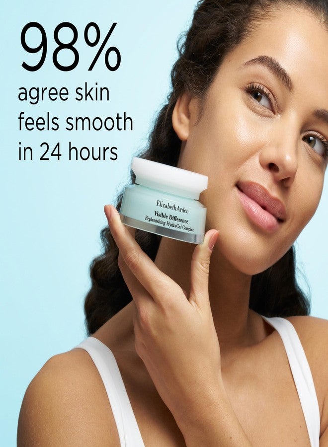 Elizabeth Arden Visible Difference Replenishing HydraGel Complex, Oil-Free Daily Face Moisturizer for Women, Prevents Moisture Loss, Dermatologist and Clinically Tested, 2.5 Oz - Image 3