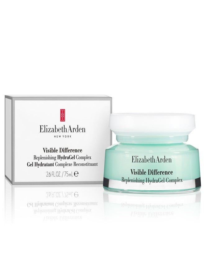 Elizabeth Arden Visible Difference Replenishing HydraGel Complex, Oil-Free Daily Face Moisturizer for Women, Prevents Moisture Loss, Dermatologist and Clinically Tested, 2.5 Oz - Image 1