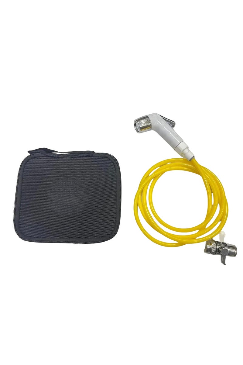 Albawadi Portable Manual Shattaf Toilet Hand Spray Bidet Water Pump With Bag - Image 2