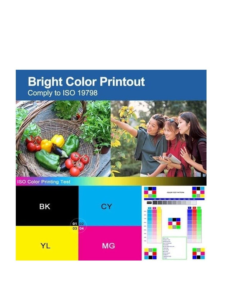 Terabyte TN273 compatible Toner Set for FOUR MFC-L3750CDW DCP-L3510CDW DCP-L3551CDW HL-L3210CW and HL-L3270CDW Printers 4 PCS BLACK, CYAN, YELLOW, MAGENTA - Image 3