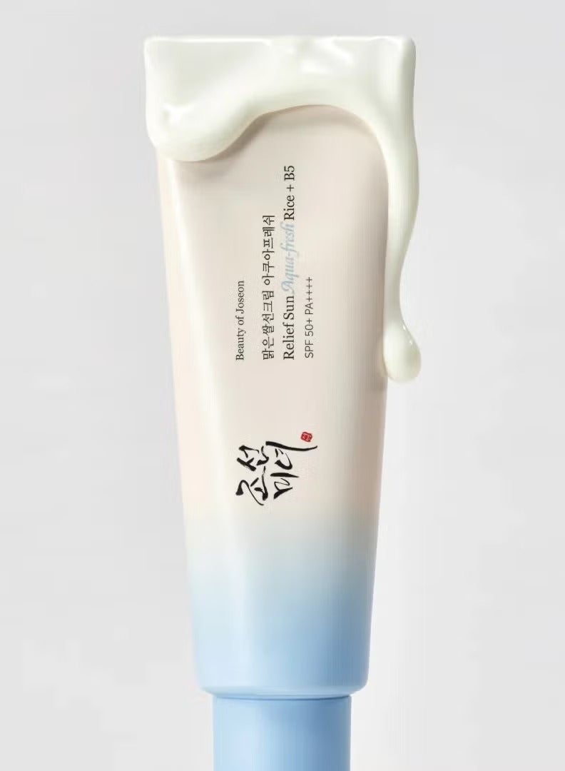 Beauty of Science 101 Relief Sun Aqua Fresh (Rice + B5) (SPF50+ PA++++) 50ml - Image 2