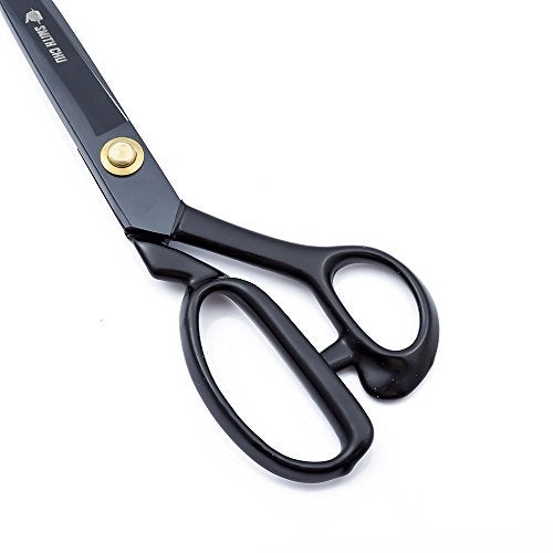 SMITH CHU Sewing Scissors-Heavy Duty Tailor Scissors Shears for Fabric,Leather,Raw Materials,Dressingmaking,Altering-Professional Upholstery Shears for Dressmakers Students Office Crafting (11 inch) - Image 3
