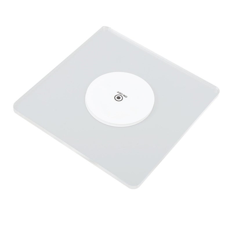 LED Coaster: 10cm Square 6 LED Beads 3 Light Modes - Sturdy Wear Resistant PC Material Light Up Coaster for Weddings Bars Halloween Christmas Home Gardens - Image 4