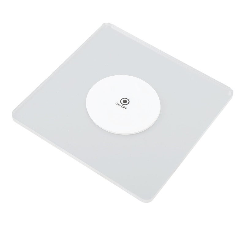 LED Coaster: 10cm Square 6 LED Beads 3 Light Modes - Sturdy Wear Resistant PC Material Light Up Coaster for Weddings Bars Halloween Christmas Home Gardens - Image 5