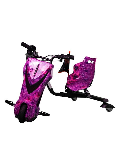 Electric Scooter Drift 2.4A 24V Rides on - Purple - BD-010