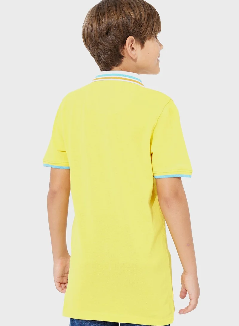 bhpoloclub Youth Essential Polo