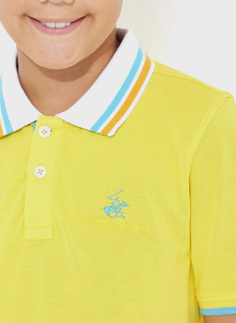bhpoloclub Youth Essential Polo