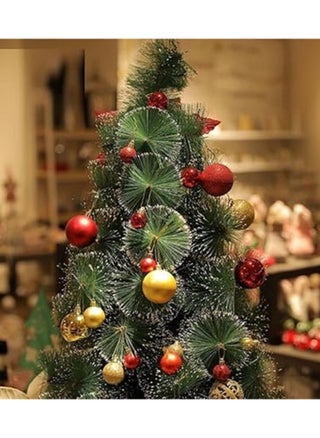 The awaited Christmas trees, the green hedgehog tree with snowy ends, the tree with the soft metal pole in movement and the iron seat, size 150 cm + a tree decorating play set of 30 pieces + a 10 meter light rope - pzsku/Z6FC14732618A629548A8Z/45/_/1733149792/3c256c46-ae67-4913-bbc9-a15d41ab6d75