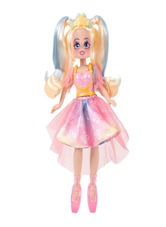 Royale High 9” Fashion Doll - Raynebow The Light Fairy, Series 2 - Fairy Journal, Comb, and Virtual Item Code Included - Ages 5+ - Image 1