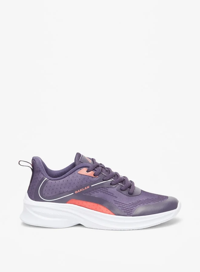 Oaklan by Shoexpress Women's Colourblock Shoes with Lace-Up Closure
