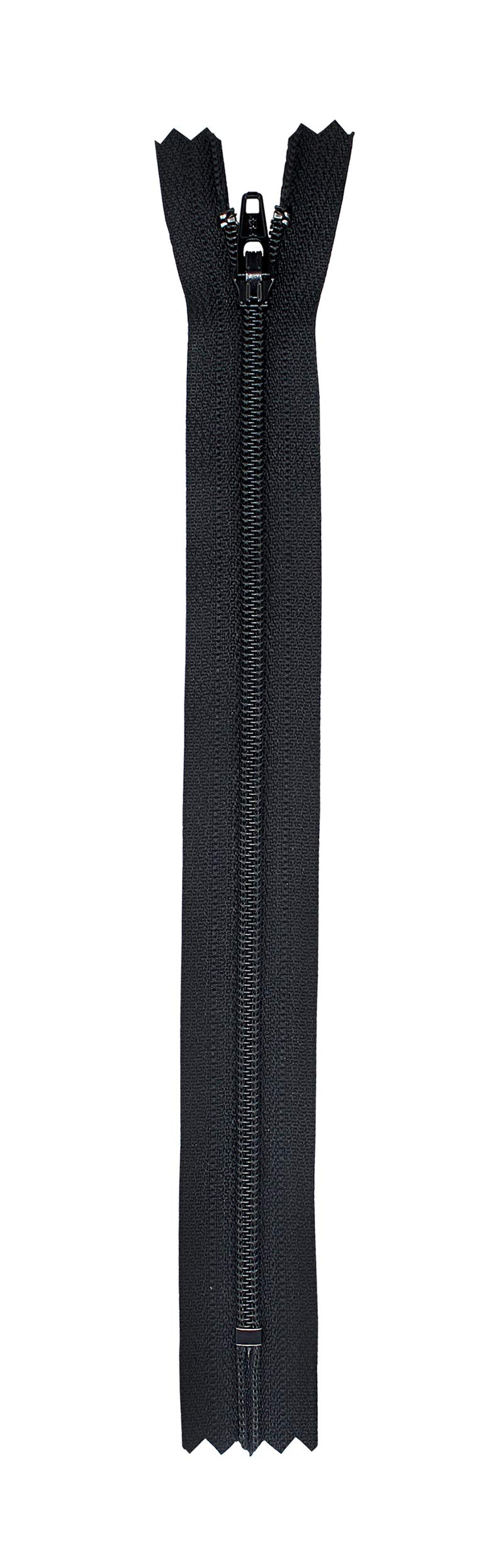 YKK 4" Black Zippers for Sewing & Craft Projects - Select Length or Color (12 Zippers for Color) (4 inch, Black) - Image 4
