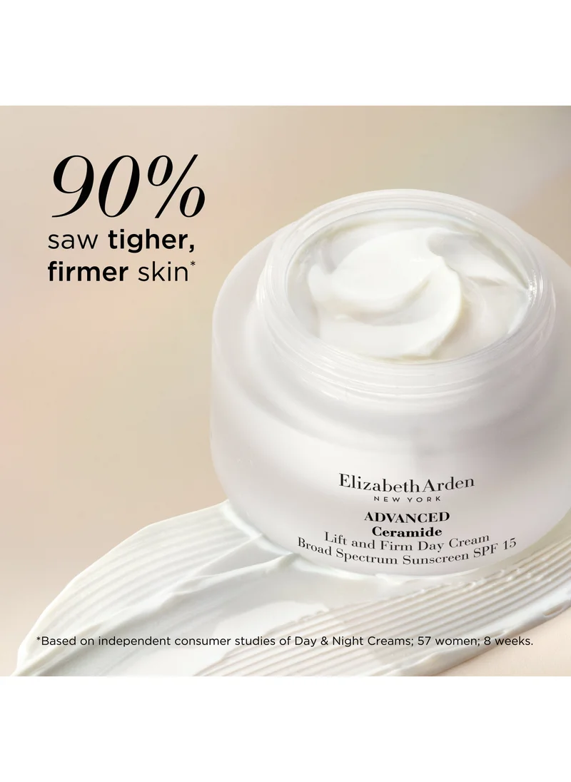 Elizabeth Arden Travel Exclusive Firm, Tone, Hydrate Advanced Ceramide Lift And Firm Day Spf 15 And Night Creams Set