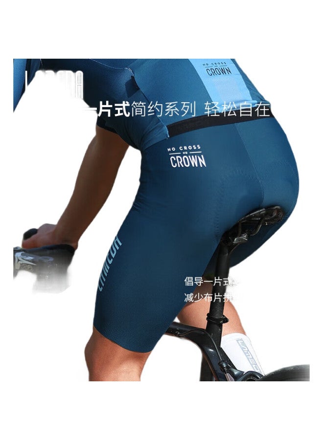 Lampada Moonlight Men'S Bib Shorts Cycling Shorts Summer Professional Road Bike Cycling Pants Blue M - Image 1