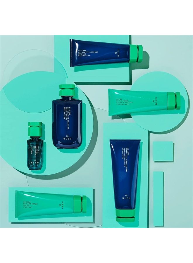 R+Co BLEU Super Style Crème | Adds Softness + Hydration + Frizz Prevention | Vegan, Sustainable + Cruelty-Free | 5 Oz - Image 1