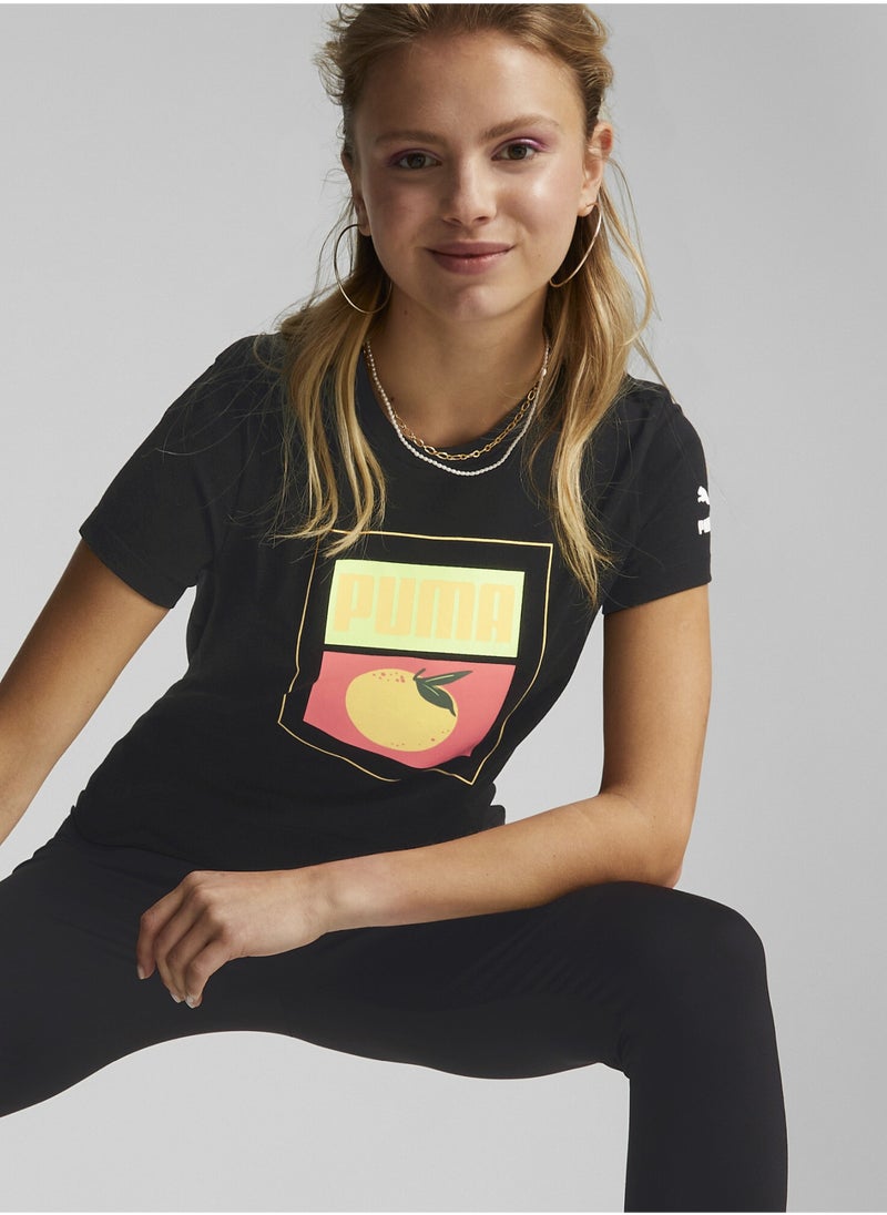 PUMA - Summer Squeeze Womens Graphic T-Shirt - Image 1