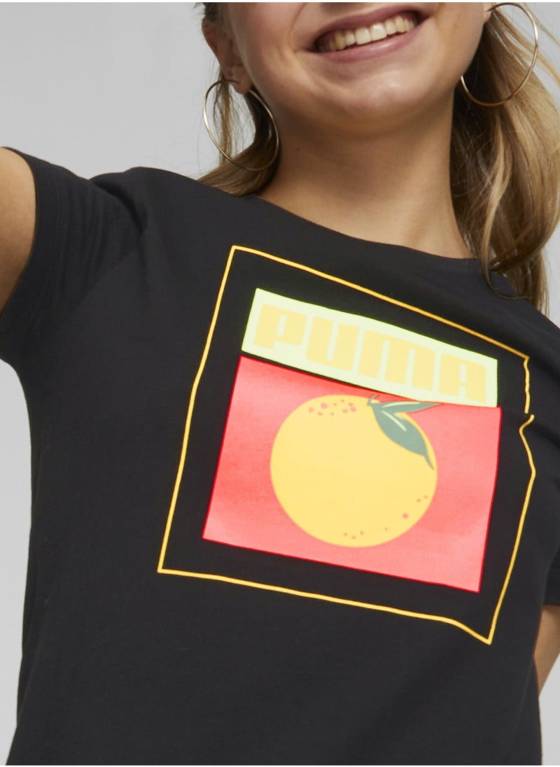PUMA - Summer Squeeze Womens Graphic T-Shirt - Image 1