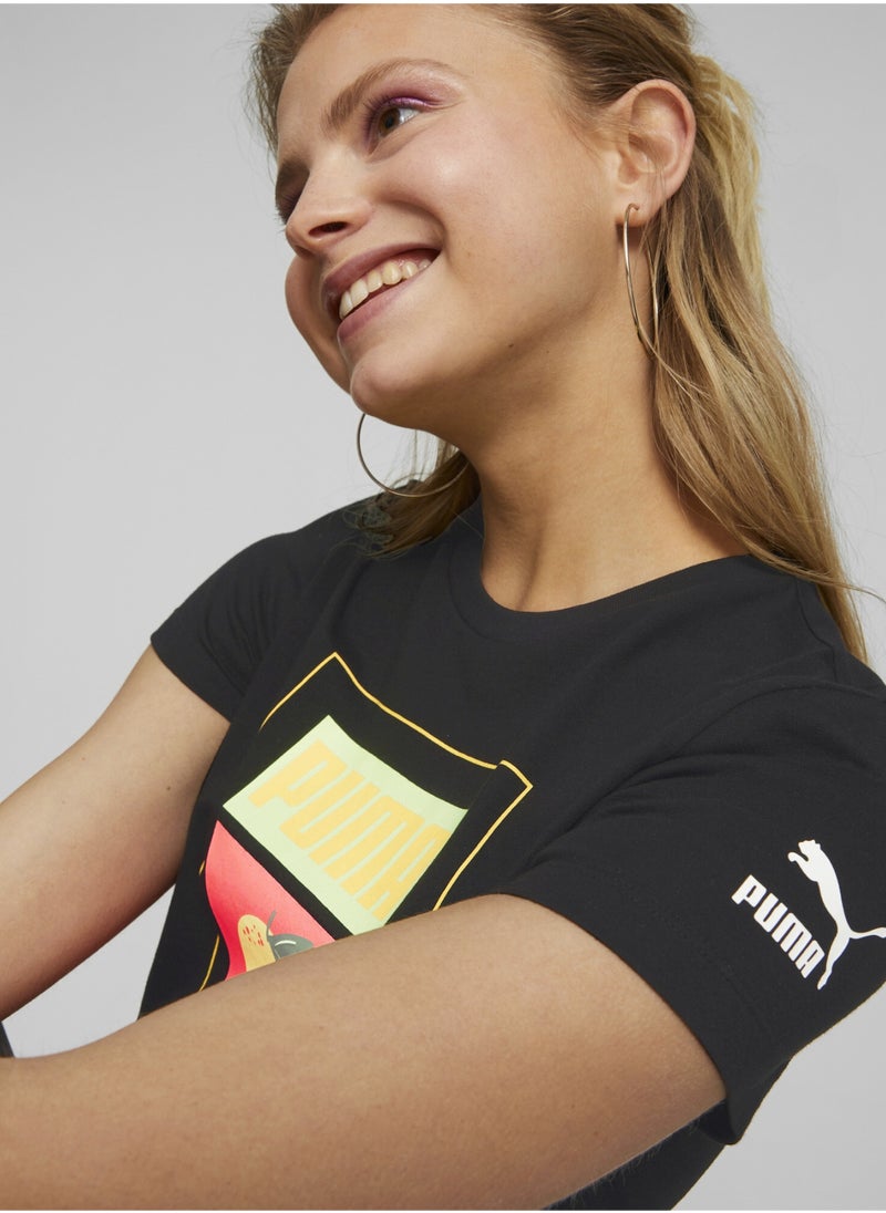 PUMA - Summer Squeeze Womens Graphic T-Shirt - Image 1