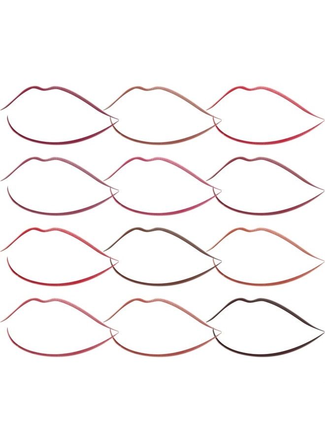 IS'MINE Matte Lip Liner Set - 12 Assorted Colors High Pigmented Natural Lip Makeup Soft Pencils Longwear Smooth Ultra Fine (Color Set -1) - Image 5