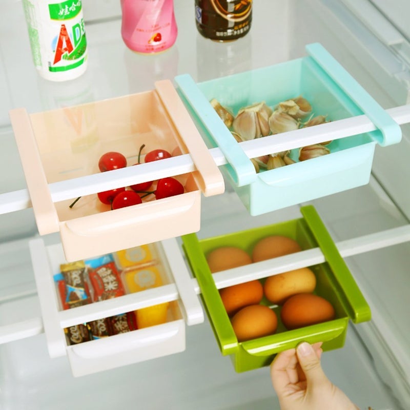SUPREME Supreme Mall Deluxe Fridge Plastic Storage Sliding Drawer Multicolour  - Image 1
