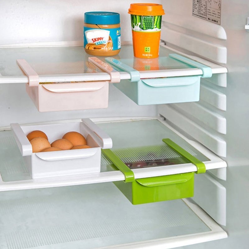 SUPREME Supreme Mall Deluxe Fridge Plastic Storage Sliding Drawer Multicolour  - Image 4