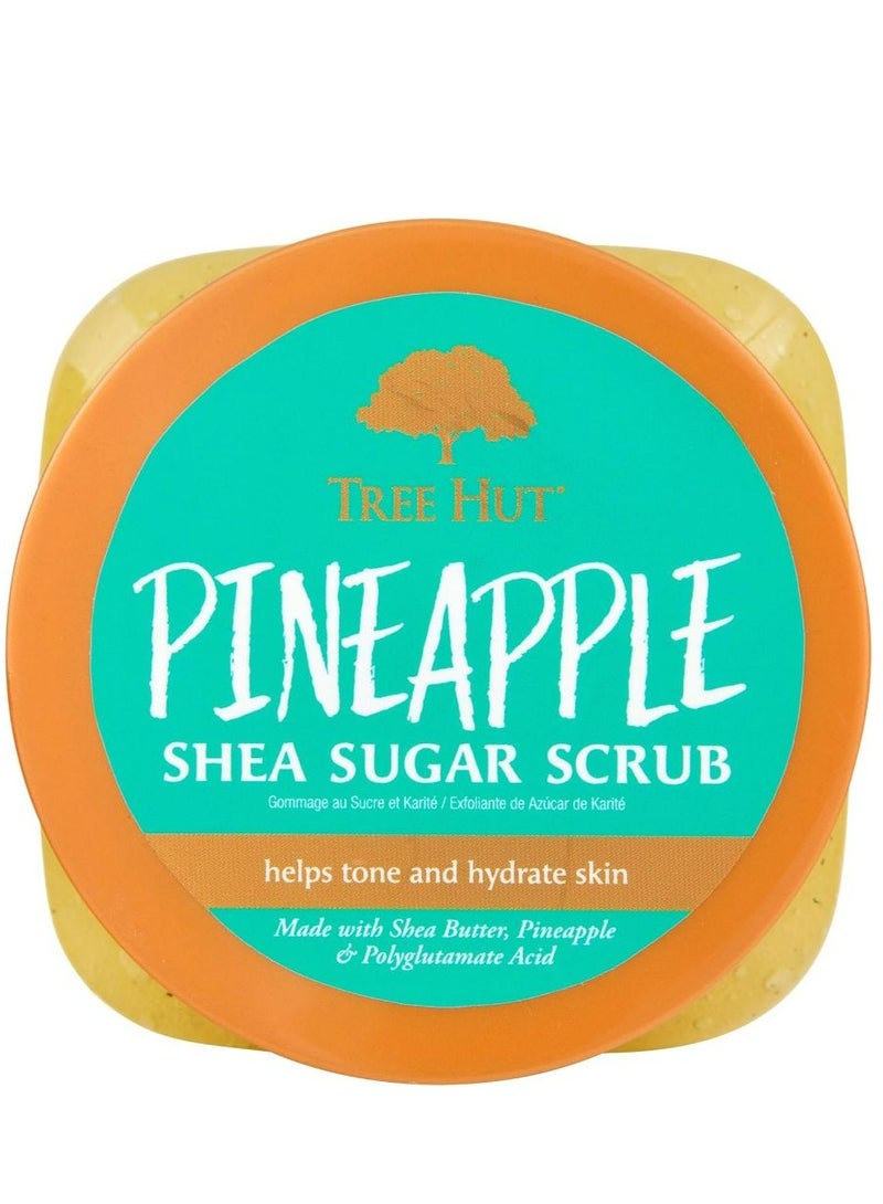 تري هت مقشر الجسم بسكر الشيا والأناناس 510 جم - Image 3