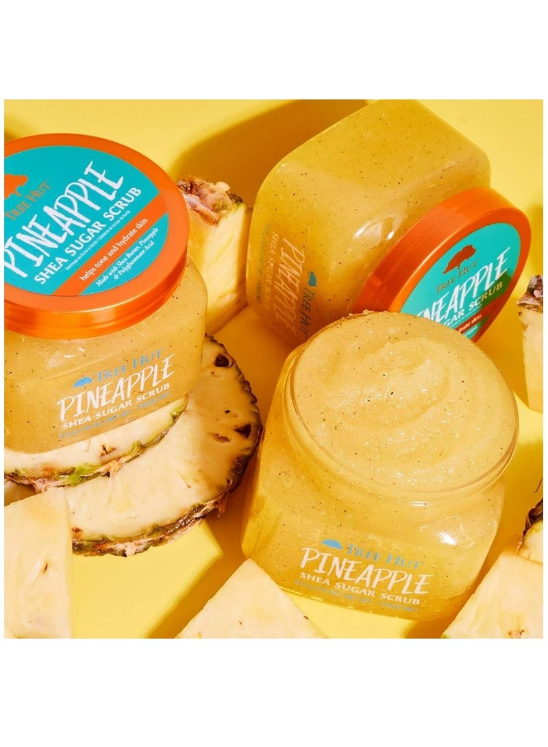 تري هت مقشر الجسم بسكر الشيا والأناناس 510 جم - Image 2