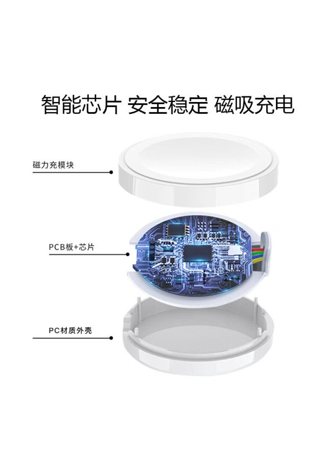 Watchbond Charger Compatible With Huawei Watch Gt5, Gt4/gt3 Base, Watch4/3 Pro, Wireless Gt2 Pro, Smart Buds/cyber, Magnetic Fast Charging - Image 3