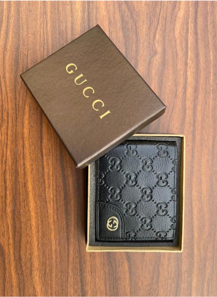 GUCCI - Gucci wallet for men, genuine leather, brown - Image 1
