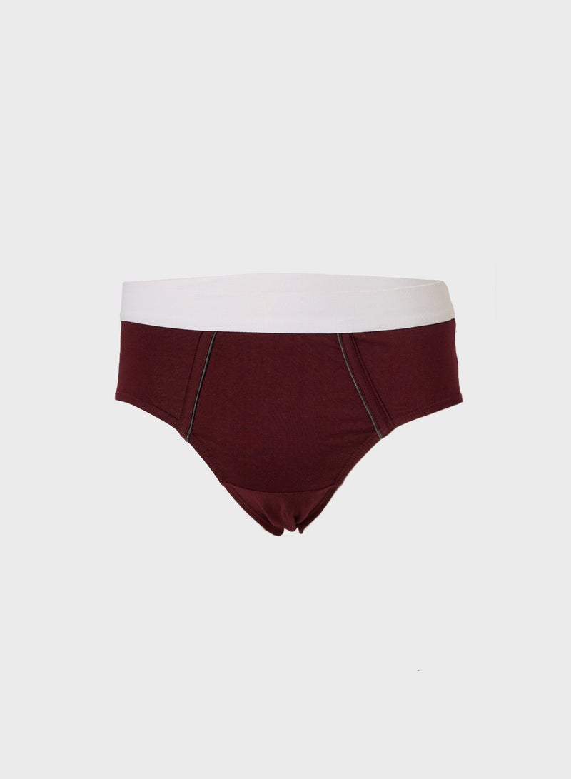 Seventy Five Basics 3 Pack Hunk Brief With Antibacterial Finish - Image 2