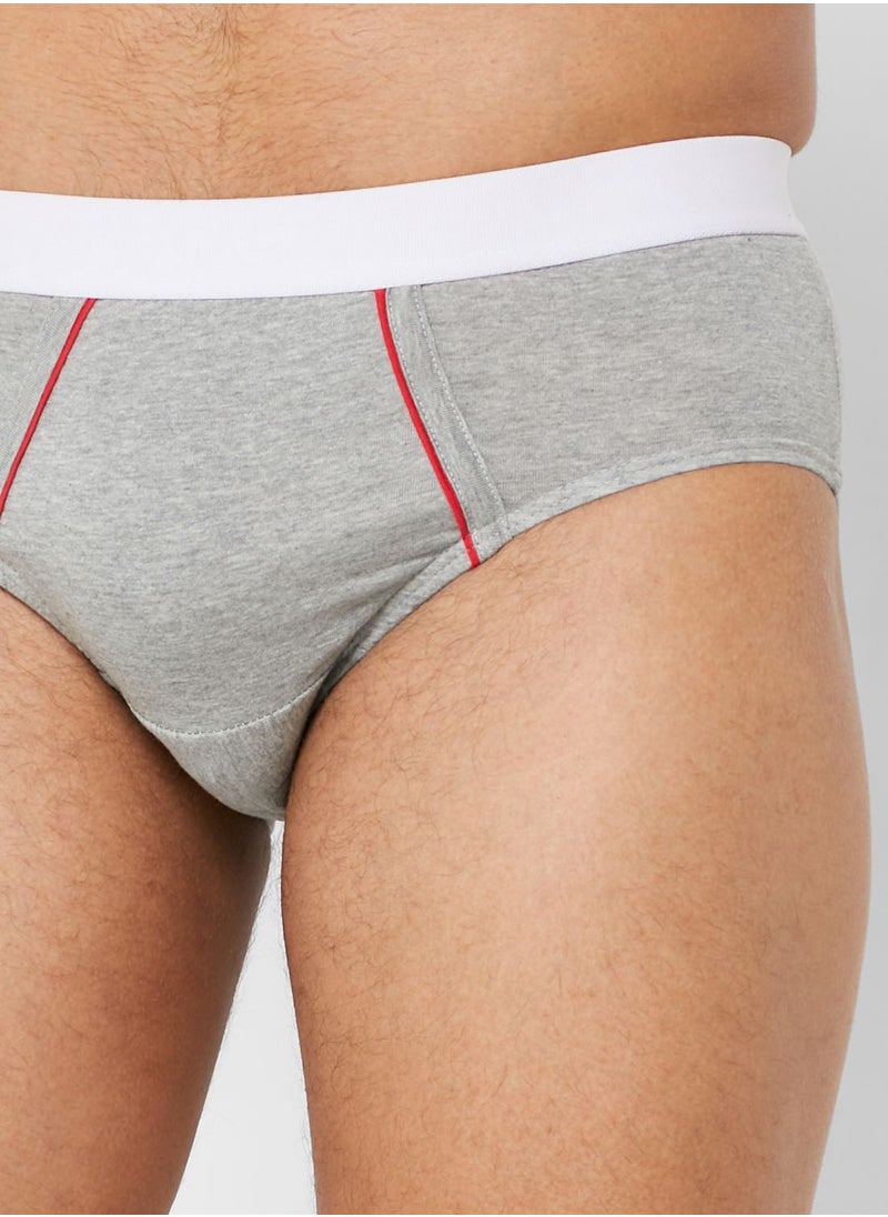 3 Pack Hunk Brief With Antibacterial Finish