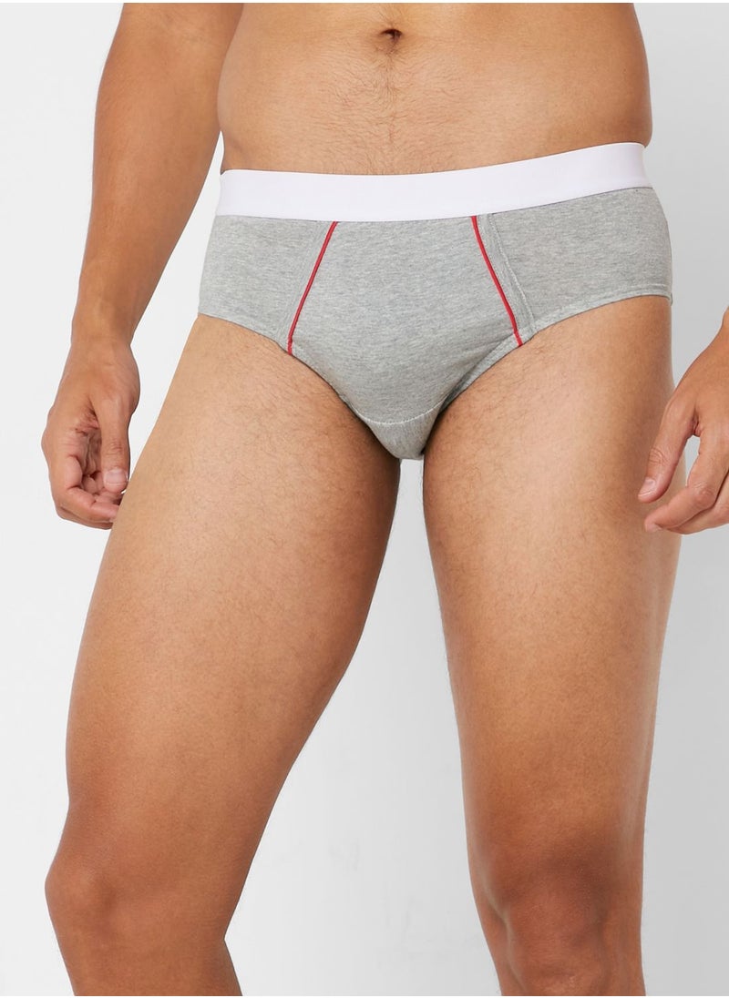 3 Pack Hunk Brief With Antibacterial Finish