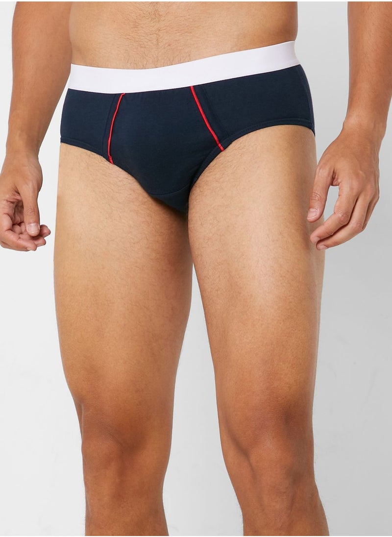 3 Pack Hunk Brief With Antibacterial Finish