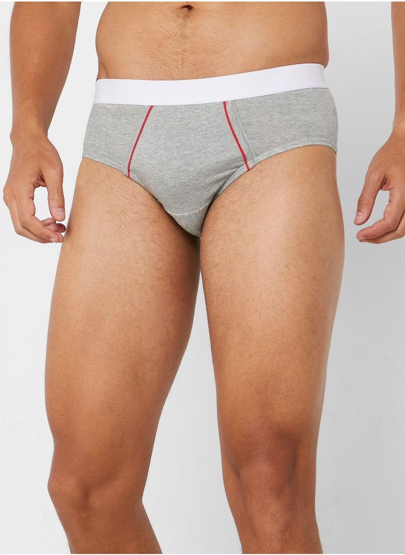 3 Pack Hunk Brief With Antibacterial Finish
