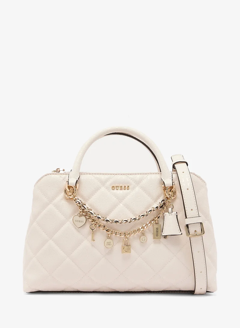 GUESS Libby Satchel Bag