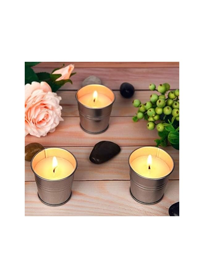 The Bros 12PCS Citronella Candles Outdoor Indoor - 2.5 oz Scented Soy Wax Candles Set 12 Pack for Garden Patio Yard Home Balcony Camping Backyard - Image 5