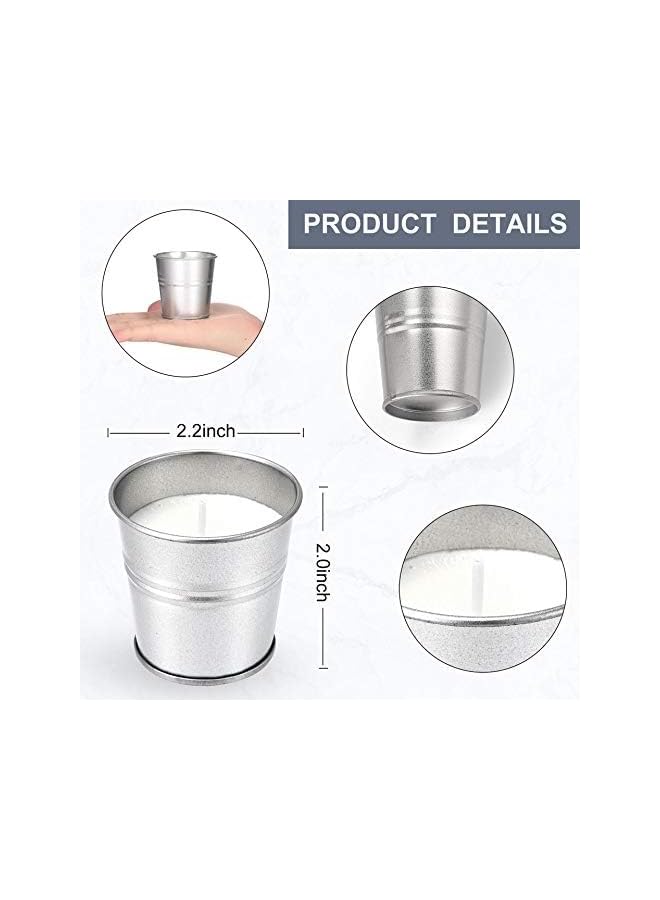 The Bros 12PCS Citronella Candles Outdoor Indoor - 2.5 oz Scented Soy Wax Candles Set 12 Pack for Garden Patio Yard Home Balcony Camping Backyard - Image 2