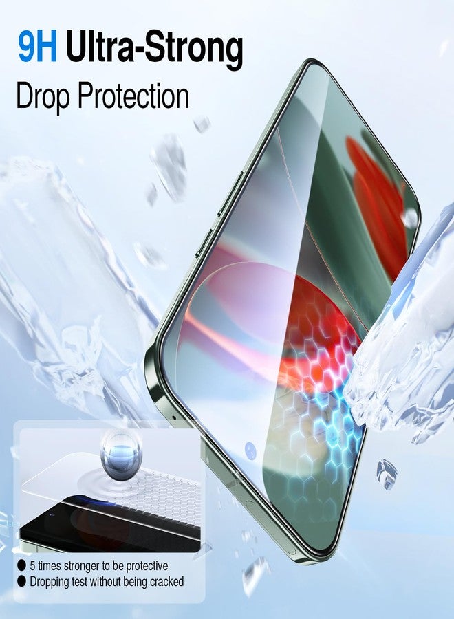 SMARTDEVIL Screen Protector for Google Pixel 9 Pro (3 Pack) + Camera Lens Protector, HD Tempered Glass, Fingerprint Unlock Friendly, 9H Military-Grade Protection, Scratch & Drop Resistant - Image 4