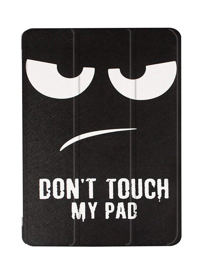 Folio Case Cover For Apple iPad 9.7 (2018)/9.7(2017) Do Not Touch My Pad - Image 1