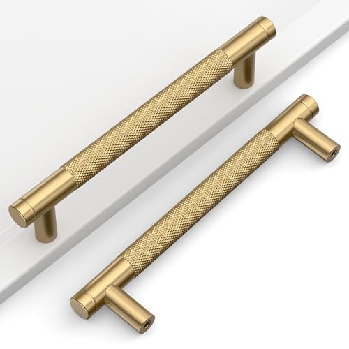 Coinkoly 10 Pack 5128mm Champagne Bronze Cabinet Pulls Kitchen Cabinet Handles Champagne Gold Drawer Pulls Cupboard Hardware for Cabinets CK0026 - Image 1