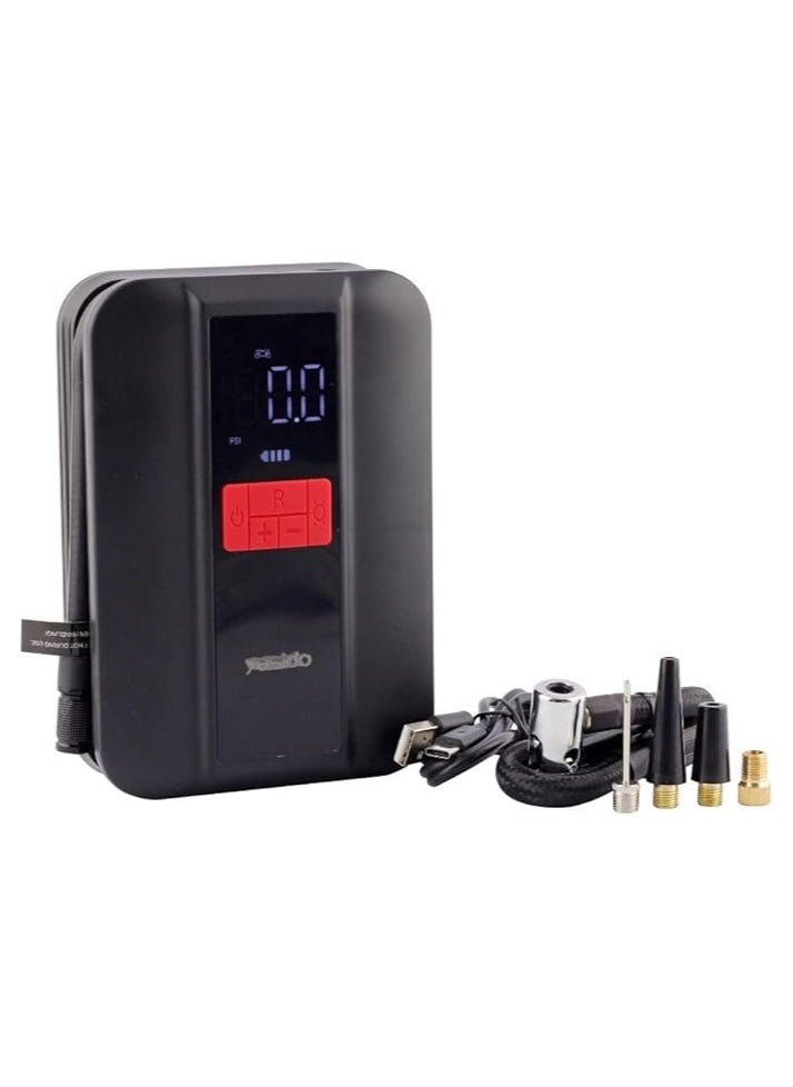 Yesido - YESIDO VC04 22 Cylinder Portable Wireless Car Tire Inflator with LED Light Air Pump - Image 1
