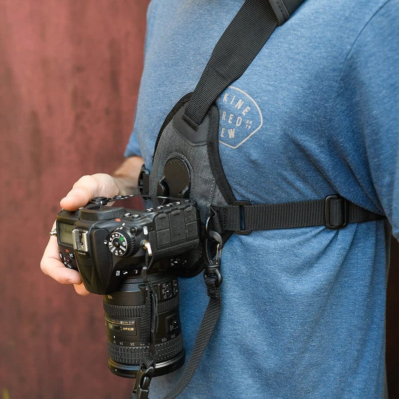 Cotton Carrier Skout G2 Sling Style Harness for One Camera - Grey - Image 5